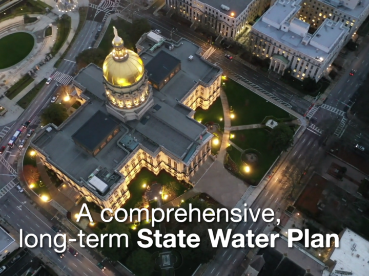 Aerial View of Georgia State House