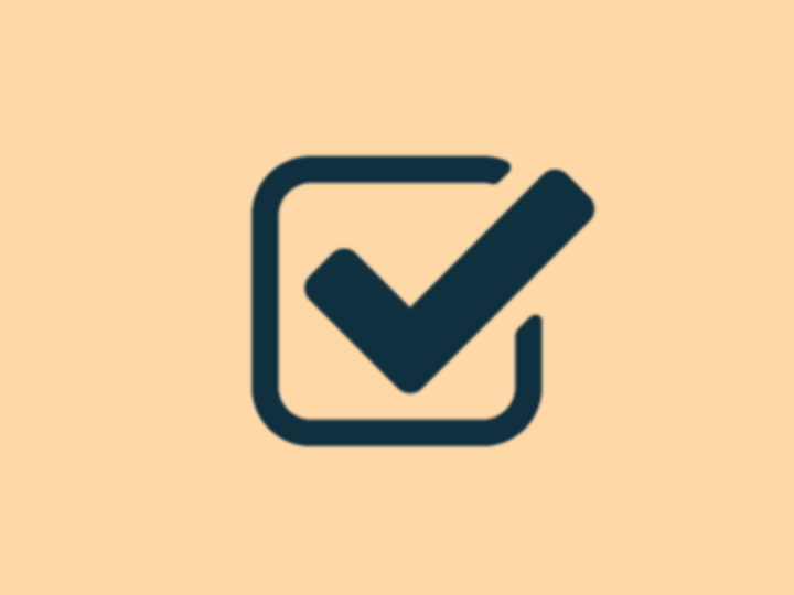 Illustration of a checkbox