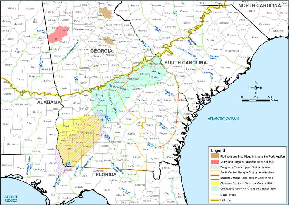 Ground Water Availability Georgia Water Planning 8937