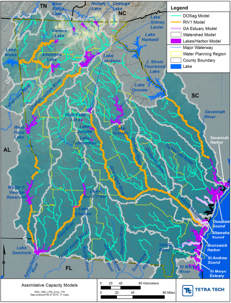 surface water quality map