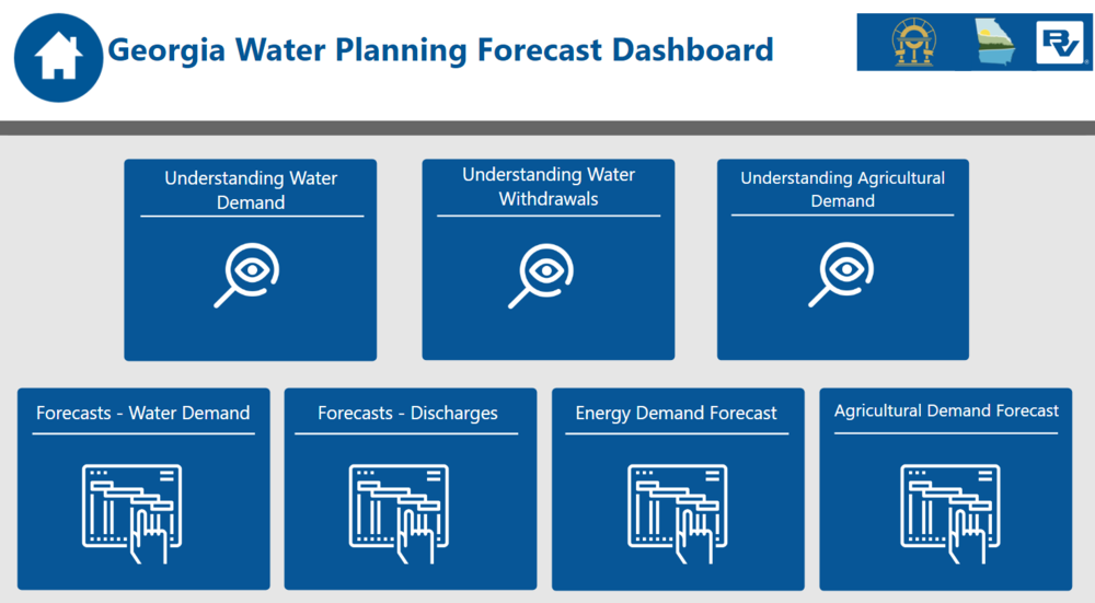 Link to Georgia Water Planning Forecast Dashboard