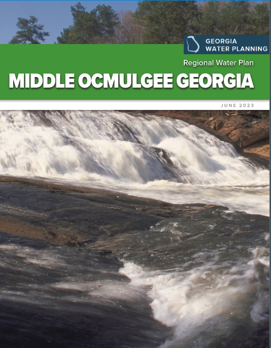 2023 Middle Ocmulgee Regional Water Plan Cover