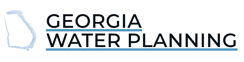 GA Water Planning Logo with lines